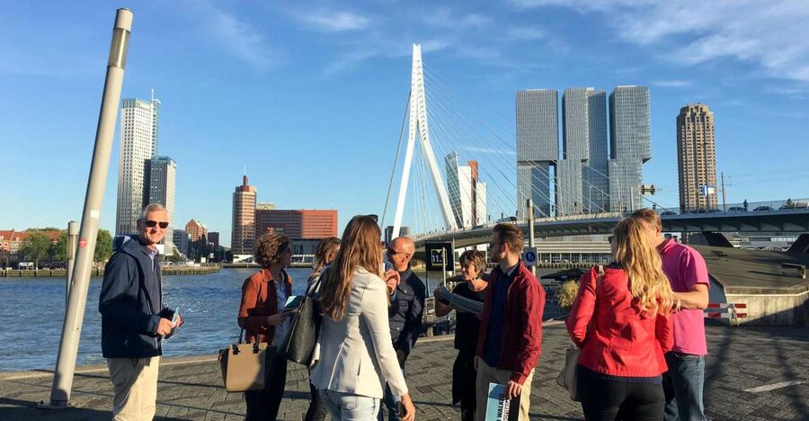 Rotterdam 2-Hour Grand Walking Tour - Groothandelsgebouw and the practical city rebuilt