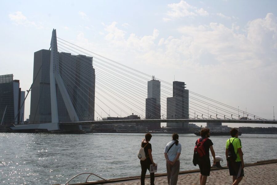 Rotterdam: Architectural Highlights Guided Walking Tour - Markthal: a building you can enter