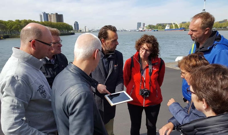 Rotterdam: City Highlights Guided Bike Tour - Erasmusbrug and the skyline view
