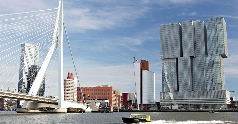Rotterdam: De Rotterdam, Cube Houses, Watertaxi and Markthal - What $549 means for a group of six