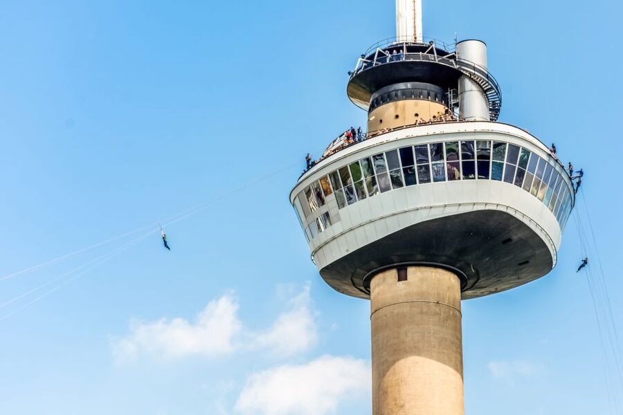 Rotterdam: Euromast Lookout Tower Ticket - What you see from the Euromast