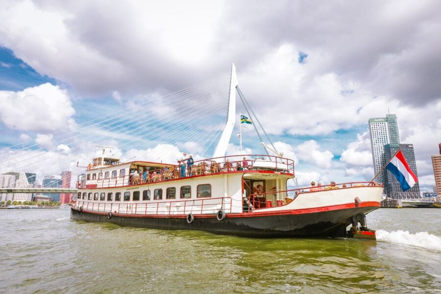 Rotterdam: Harbor Cruise on a Historic Ship - RDM, ss Rotterdam, and Hotel New York