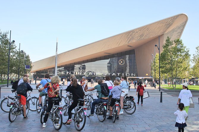 Rotterdam Highlights Bike Tour - Wilhelminapier and the port’s next chapter