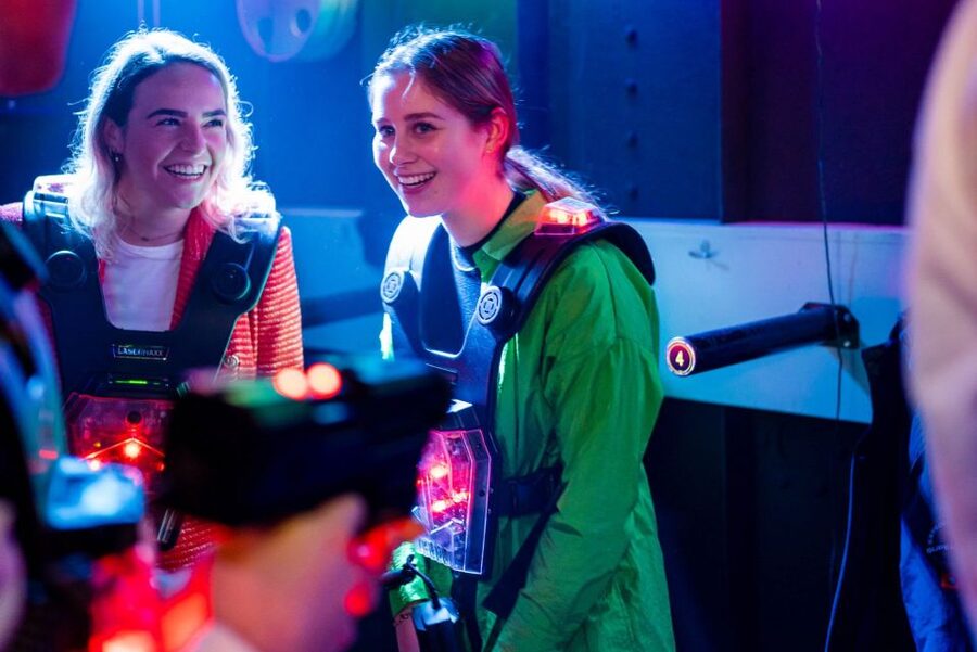 Rotterdam: Lasergame Actvity - The Descent Into the Engine Room