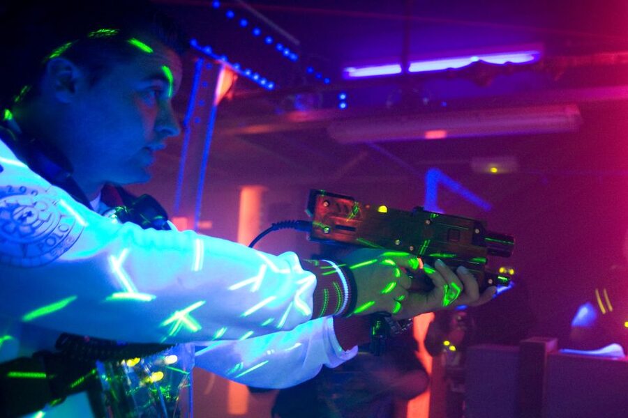 Rotterdam: Lasergame Actvity - The Scoreboard Gives the Game a Proper Finish