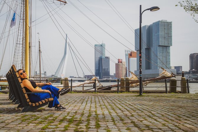 Rotterdam Walk: Hilights, Gems, Architecture & WWII | 2 or 3hrs - Erasmus Bridge and the 1940 turning point