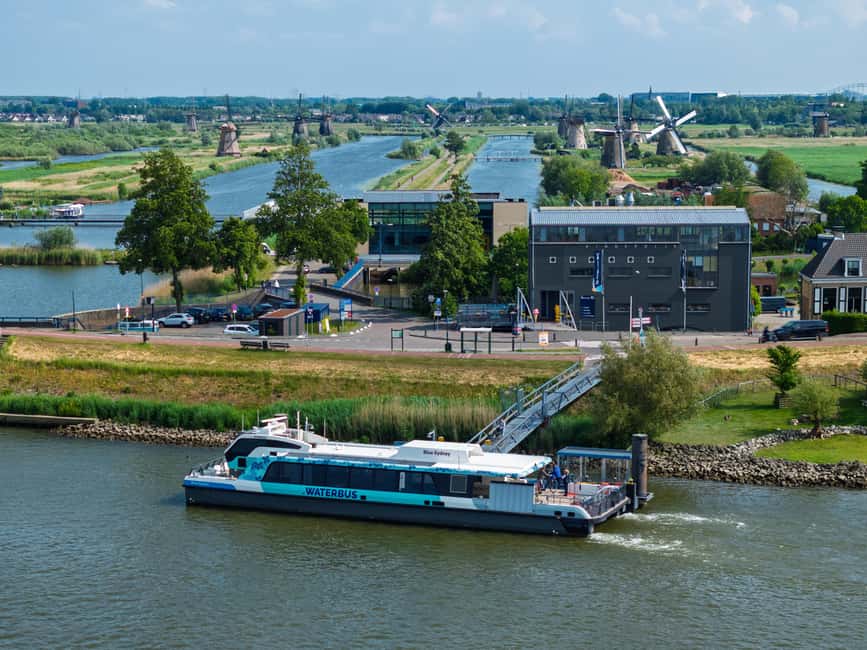 Rotterdam: Waterbus Ticket to Dordrecht and/or Kinderdijk - Why the Rotterdam to Kinderdijk boat ride works so well