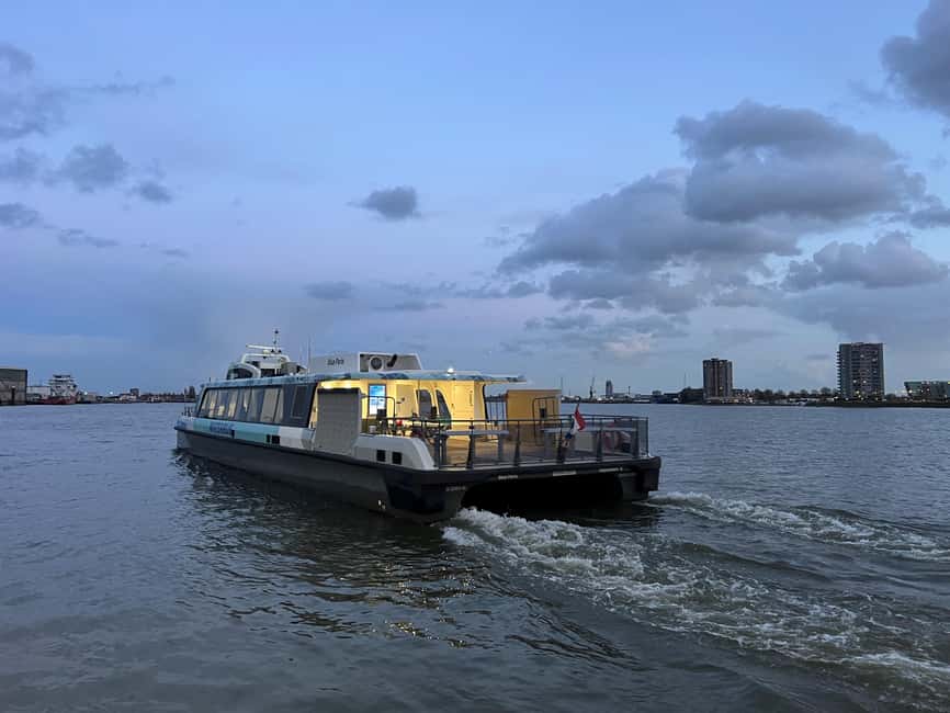 Rotterdam: Waterbus Ticket to Dordrecht and/or Kinderdijk - The Biesbosch option needs more planning