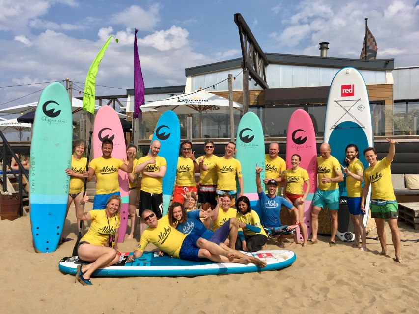 Scheveningen Beach: 2-Hour Surf Experience for Adults - Meeting the instructor at the blue Aloha building