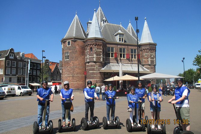 Segway City Tours Amsterdam - Learning the Segway before entering Amsterdam