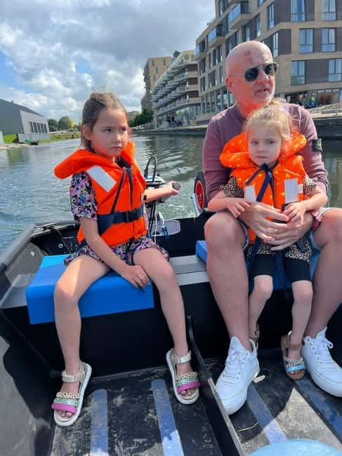 Self-Guided Electric Boat Rental - The historic harbor and town waterways