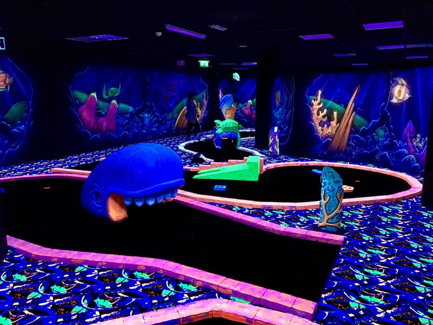 The Hague: Glowgolf Glow in the Dark Indoor Minigolf - Key points at a glance