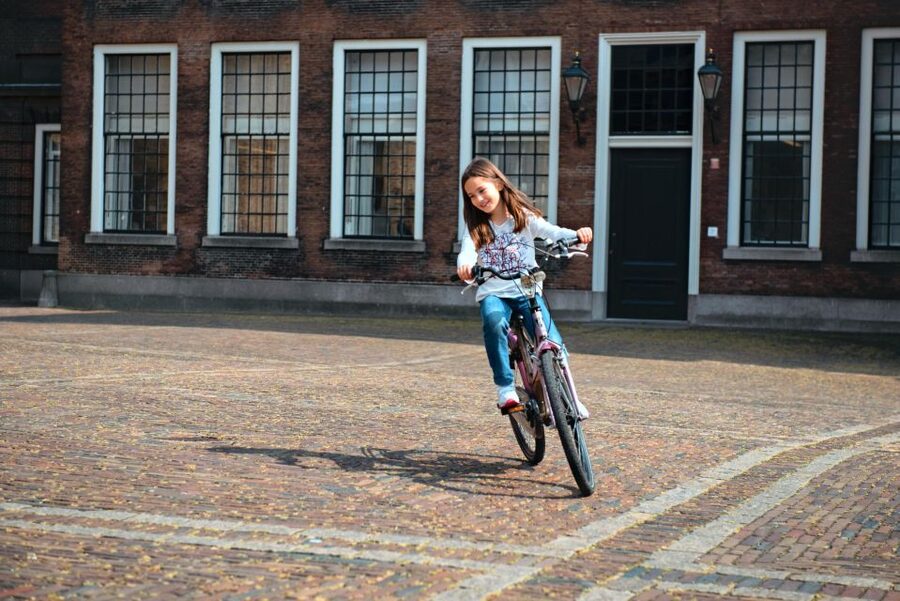 The Hague: Highlights Bike Tour - Starting behind the grey garage door