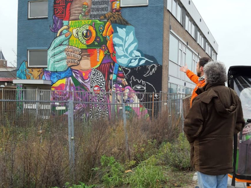The Hague: Street Art Tour by Bike - Riding toward Nieuw Binckhorst