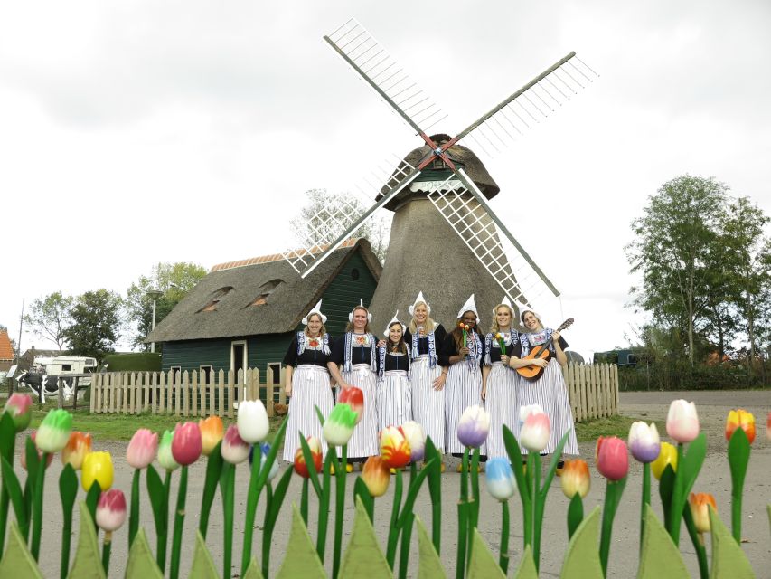 Volendam: Traditional Costume Photo with Cheese & Clog Tour - Your Volendam photo starts with a costume change