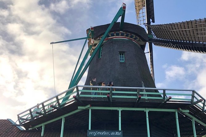 Windmill village Zaanse Schans from Amsterdam Central Station - Arriving across Juliana Bridge