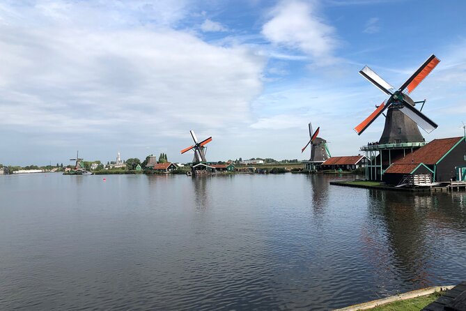 Windmill village Zaanse Schans from Amsterdam Central Station - The Albert Heijn museum shop and village walk